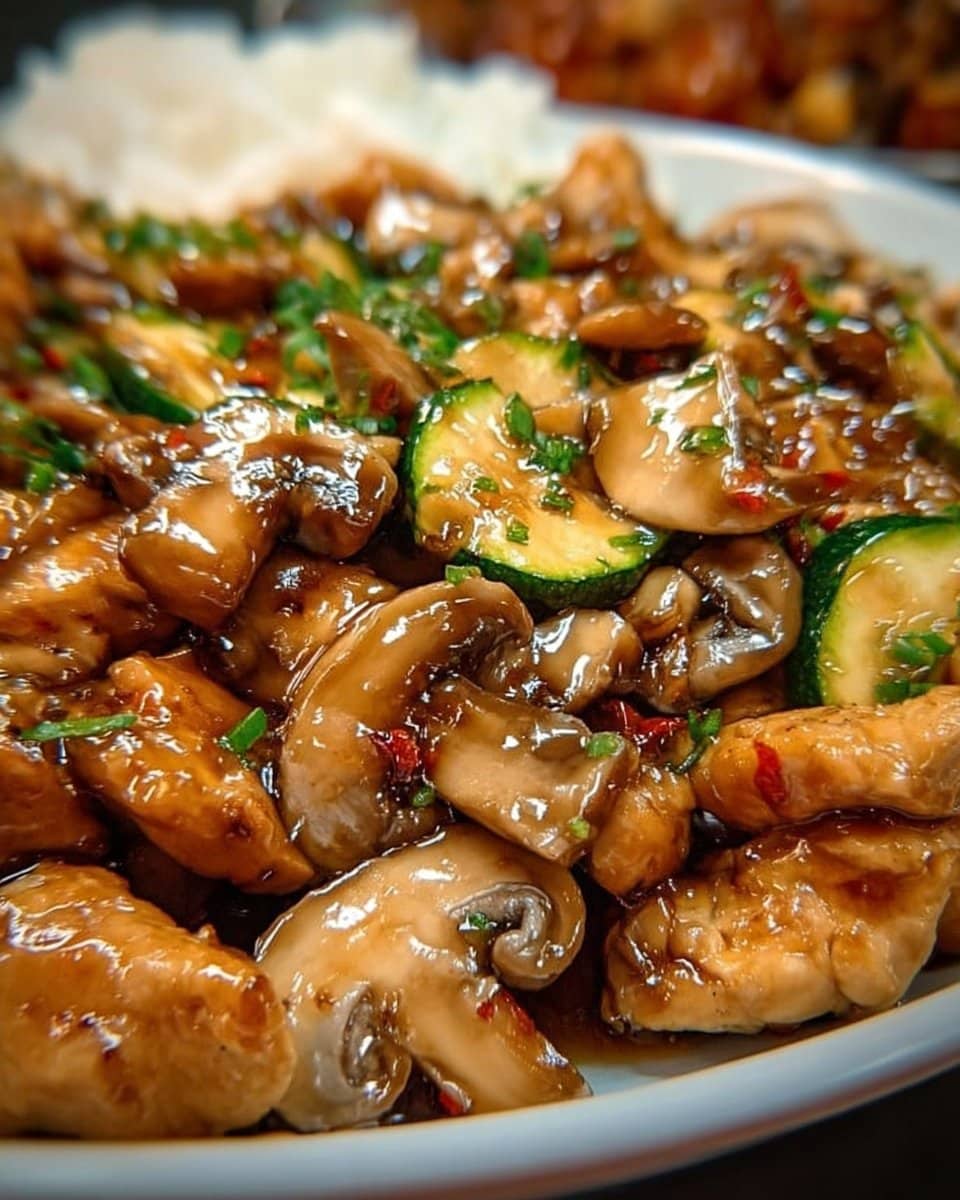 Panda Express Mushroom Chicken Copycat