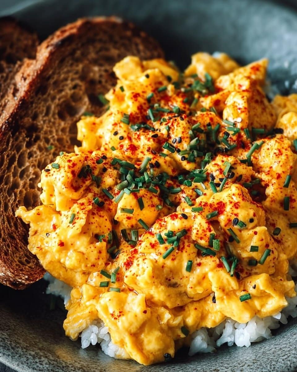 Miso Scrambled Eggs 5 Miso Scrambled Eggs