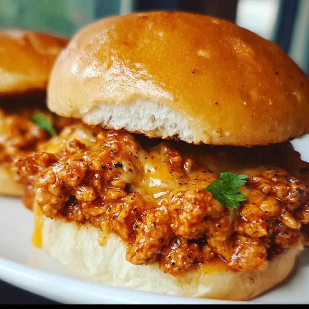 Cajun Chicken Sloppy Joes