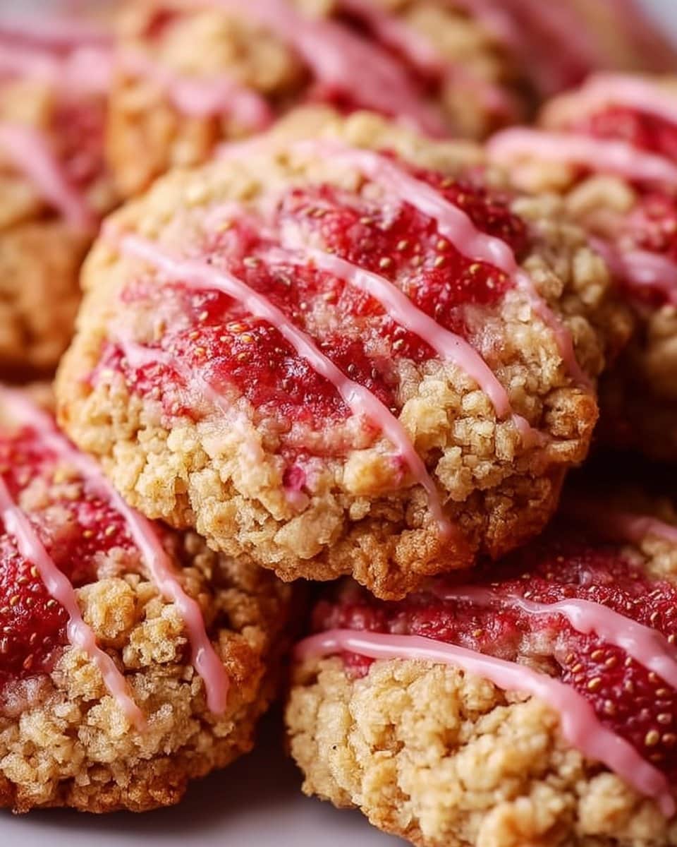 Strawberry Crunch Cookies 4 Strawberry Crunch Cookies