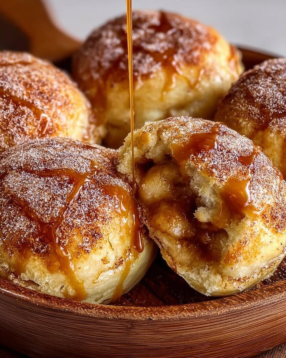 Simple Caramel Apple Pie Bombs