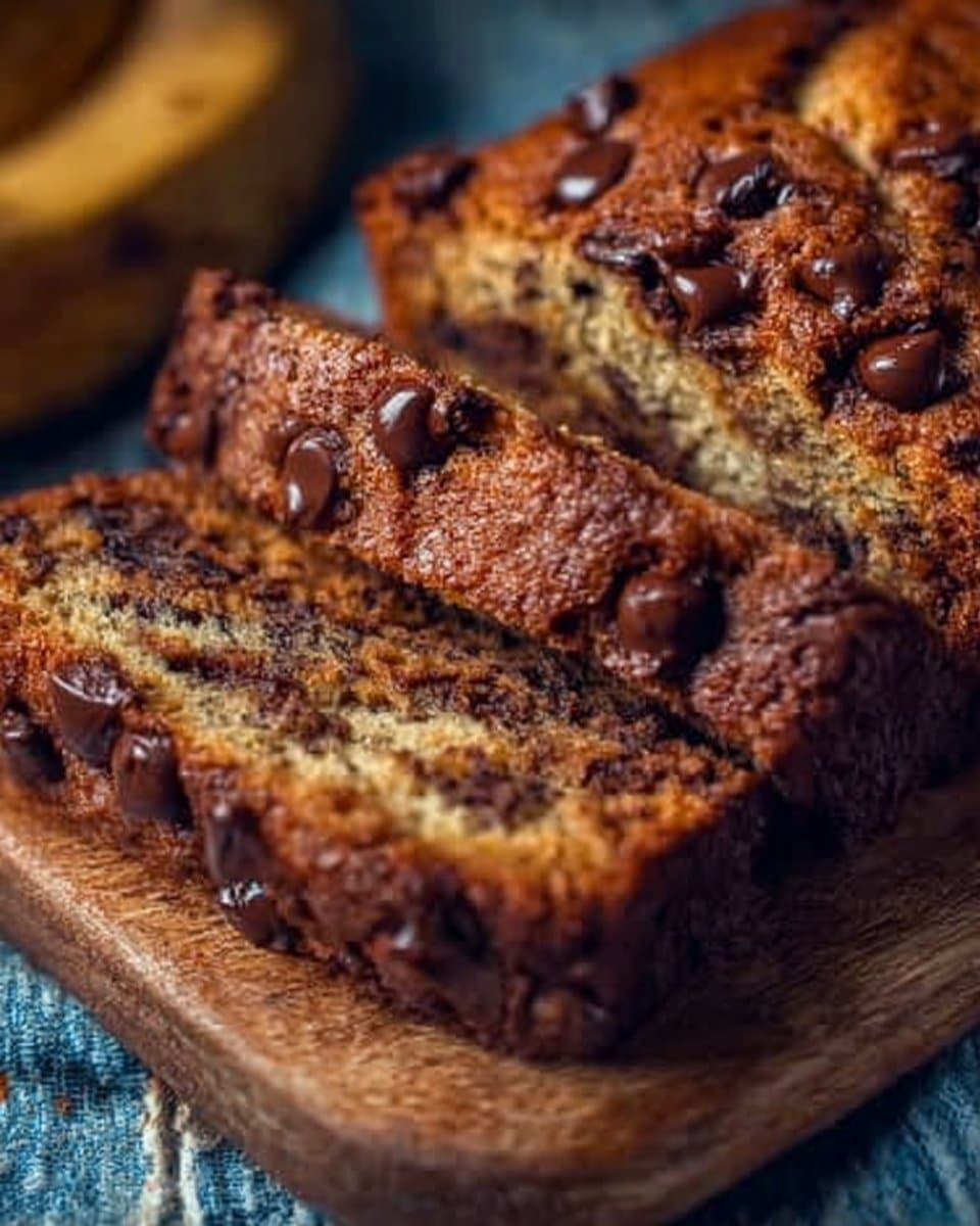 Chocolate Chip Banana Bread 4 Chocolate Chip Banana Bread