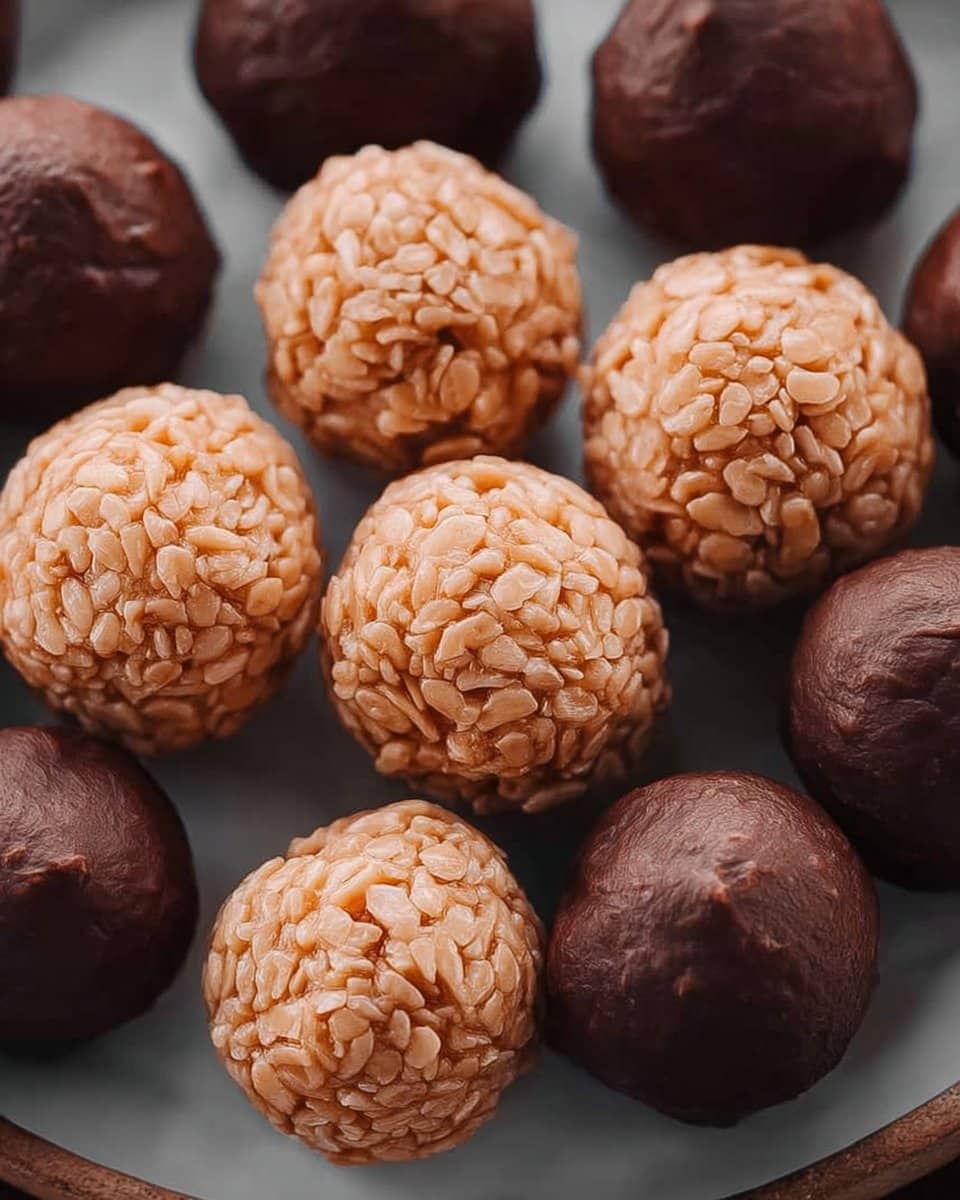 Peanut Butter Rice Krispies Balls 4 Peanut Butter Rice Krispies Balls