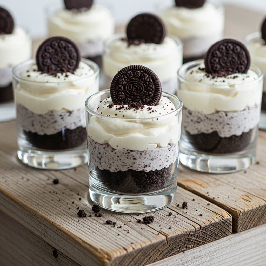 Cookies and Cream Dessert Cups
