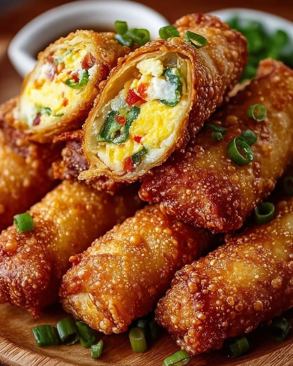 Mini Jalapeno Popper Egg Rolls 4 Mini Jalapeno Popper Egg Rolls