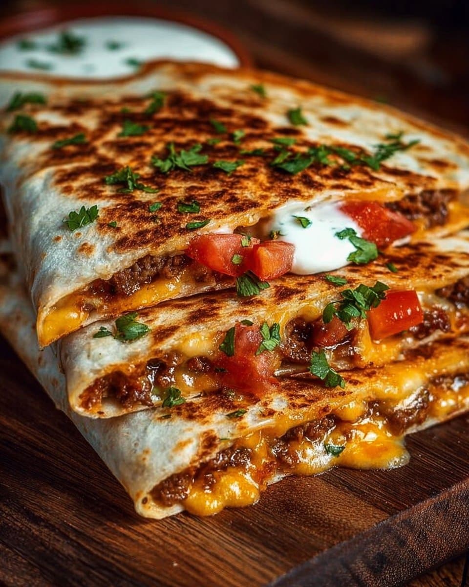 Smashburger Quesadillas 4 Smashburger Quesadillas