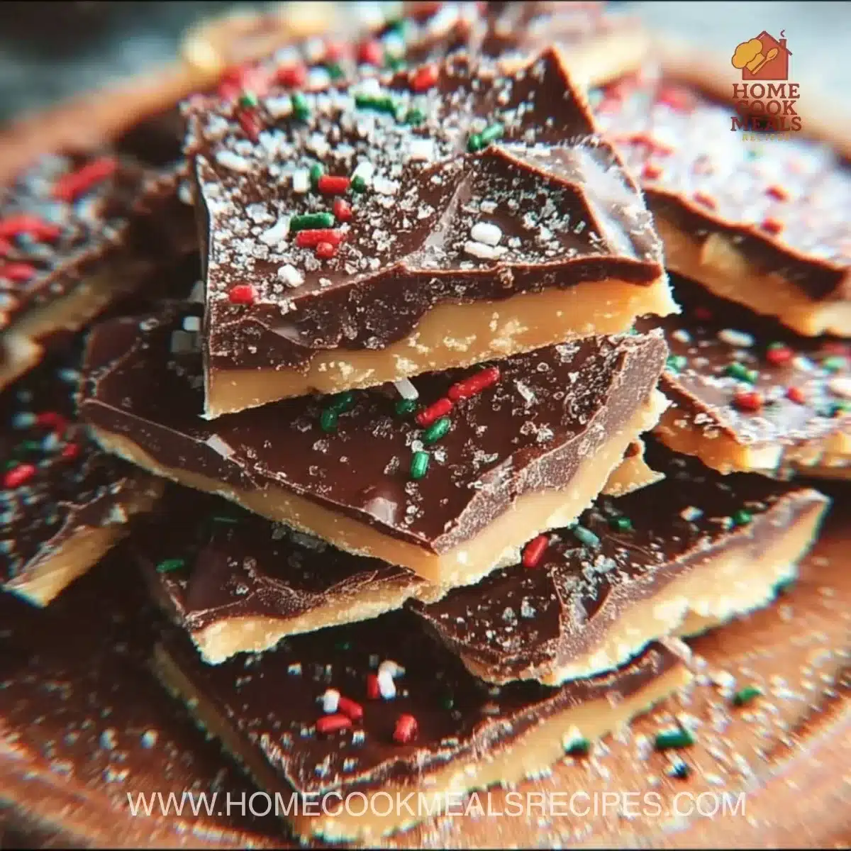 Delicious homemade Christmas Crack ready to delight for the holidays