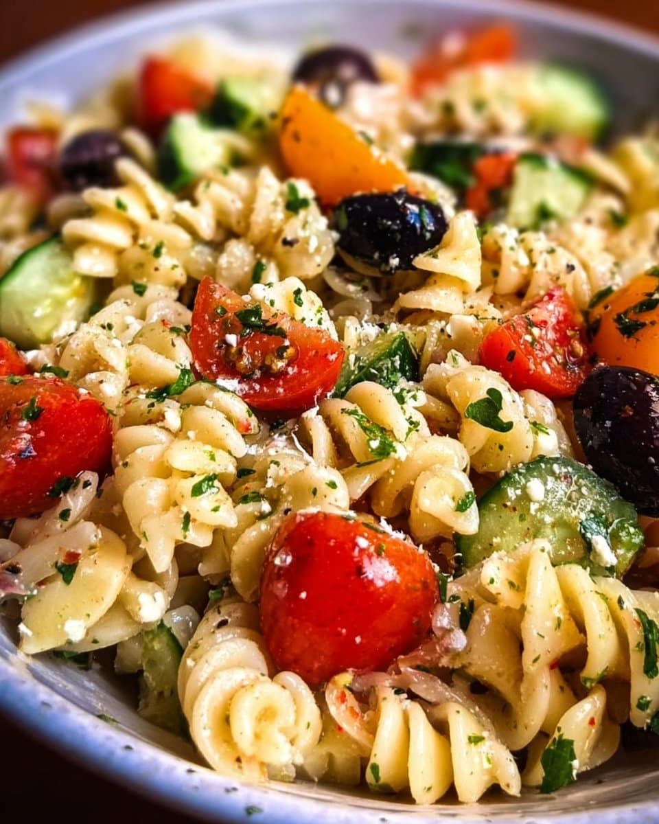 The Best Pasta Salad with Italian Dressing