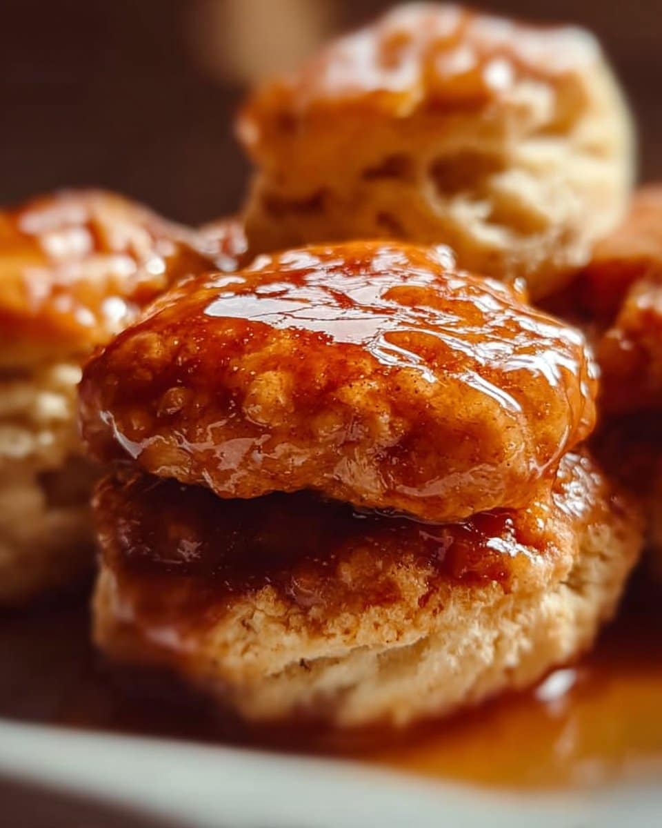 Hot Honey Chicken Biscuits