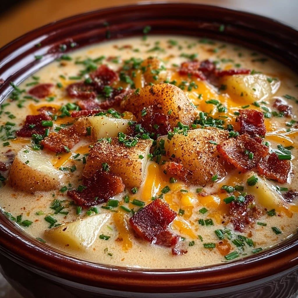 Crock Pot Crack Potato Soup