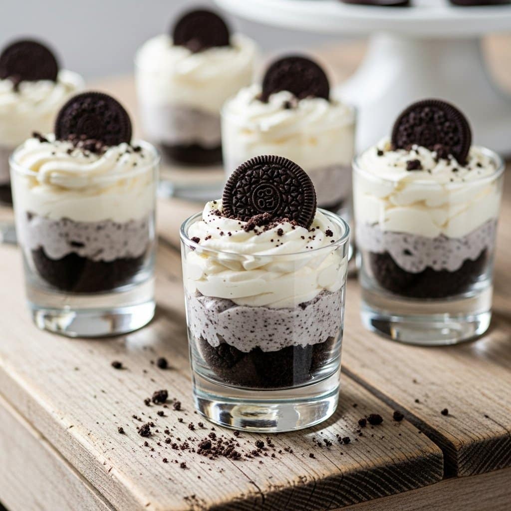Cookies and Cream Dessert Cups
