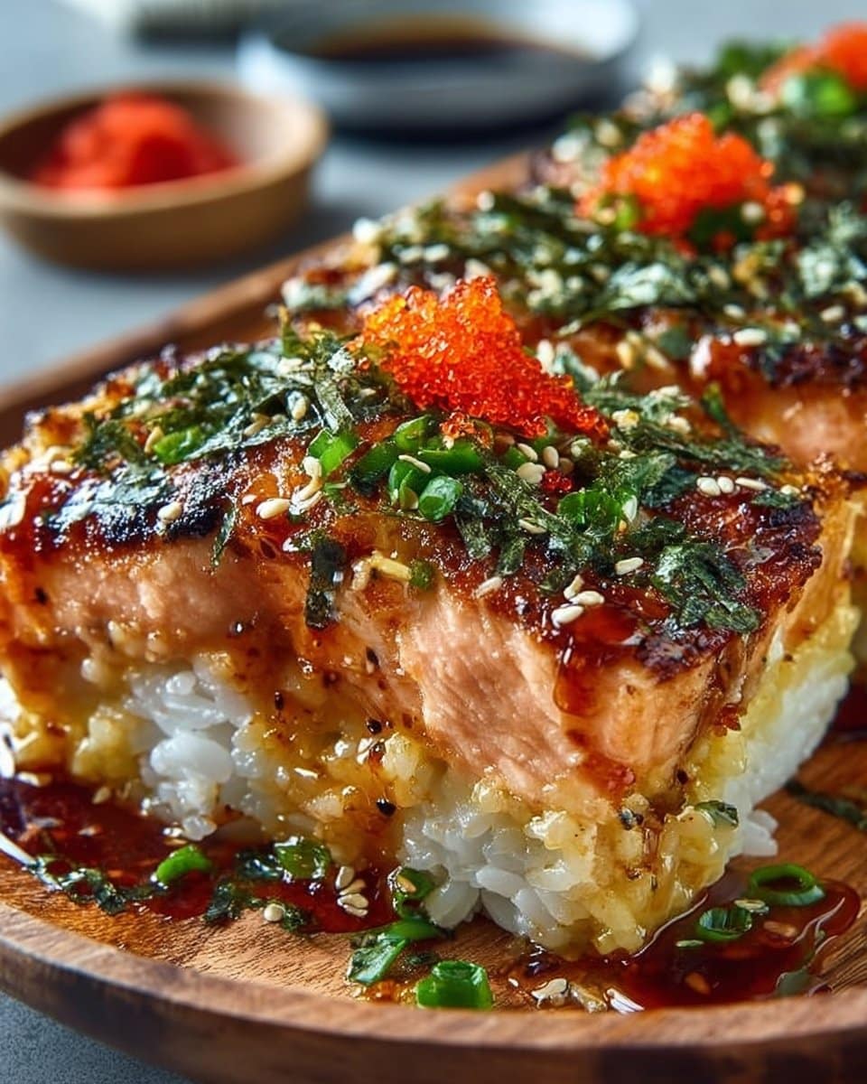 Spicy Salmon Sushi Bake Recipe 5 Spicy Salmon Sushi Bake Recipe