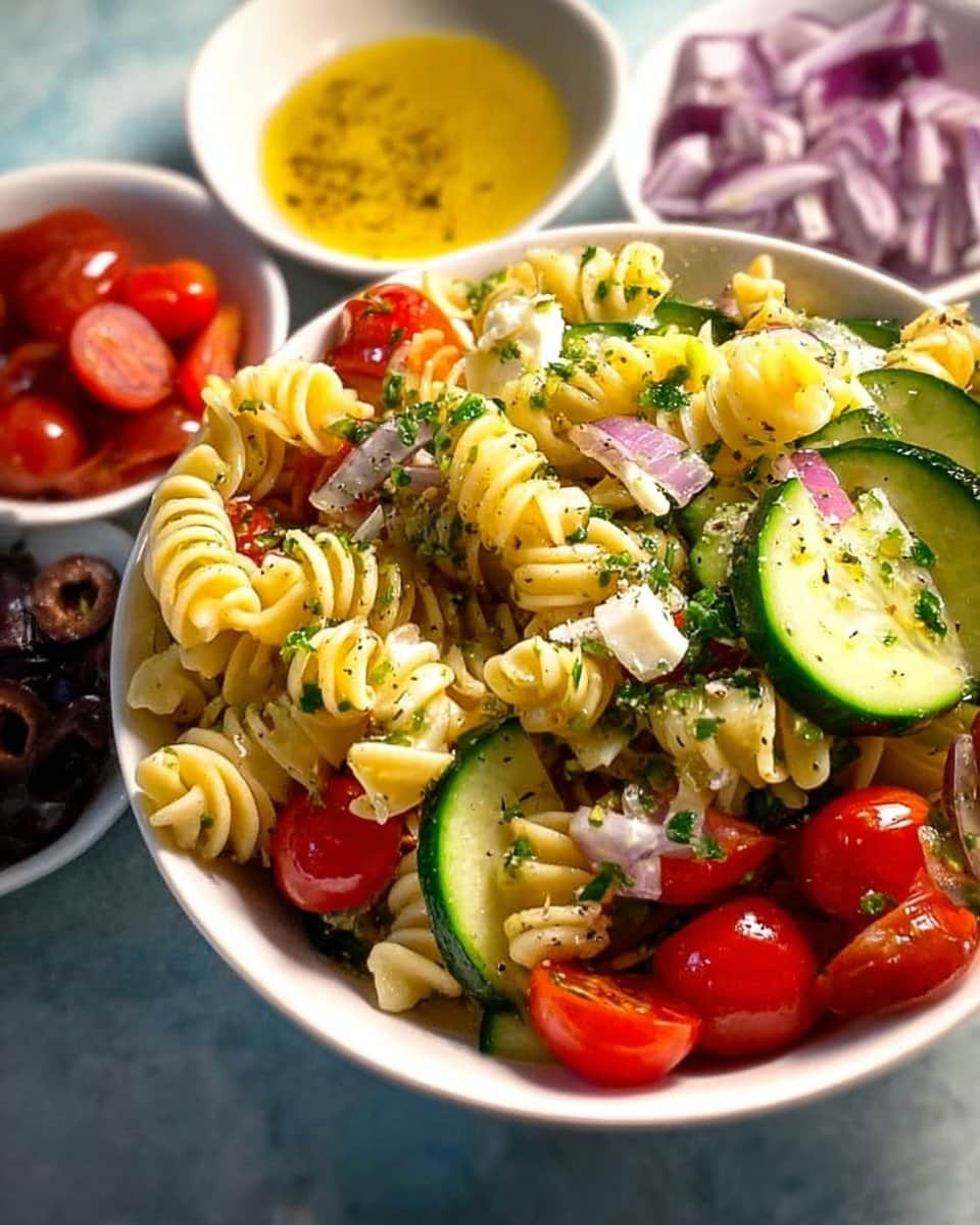 The Best Pasta Salad with Italian Dressing