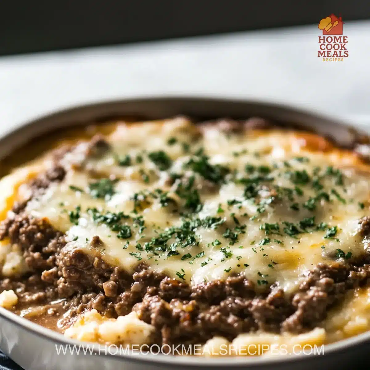 Amish Hamburger Steak Bake