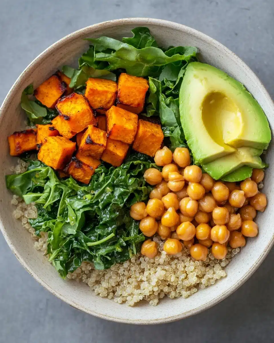 Anti-Inflammatory Harvest Glow Bowl recipe for a healthy diet