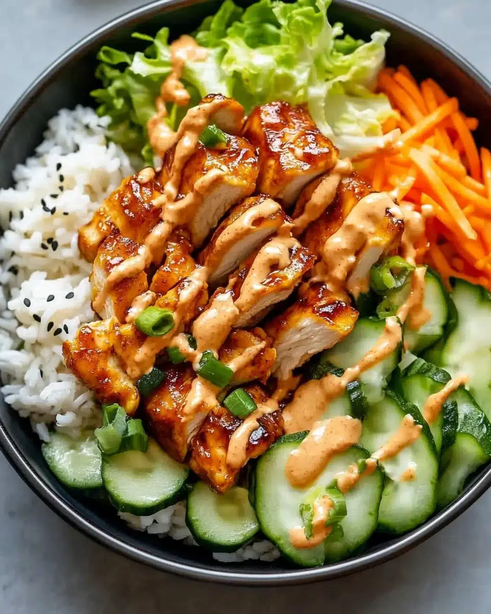 Bang Bang Chicken Bowl 8 Bang Bang Chicken Bowl