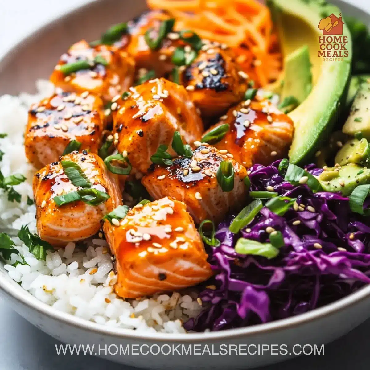 Bang Bang Salmon Bites