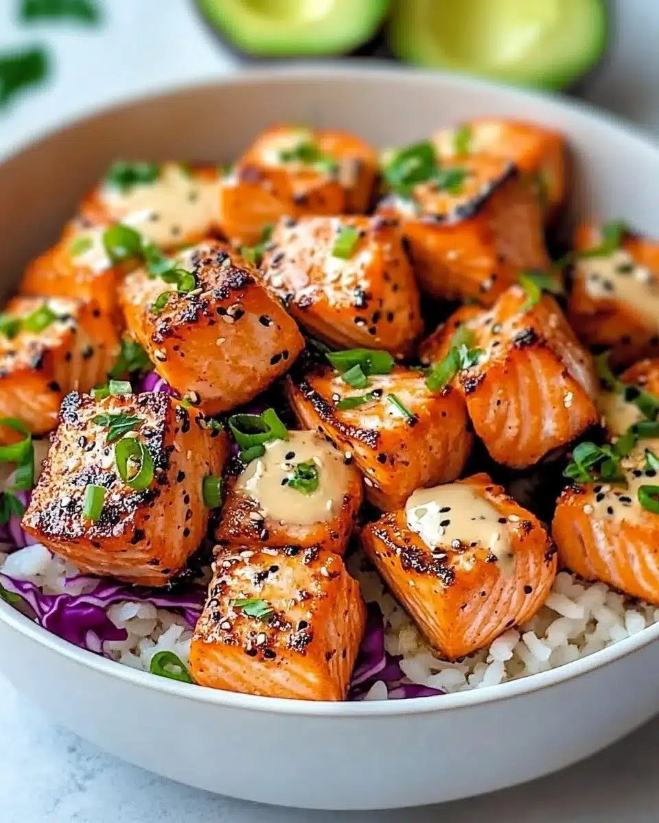 Bang Bang Salmon Bites