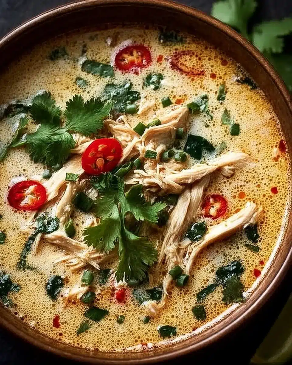 Crockpot Thai Coconut Chicken Soup: An Incredible Ultimate Recipe