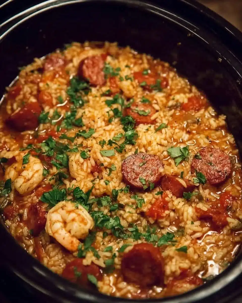 Crock Pot Jambalaya