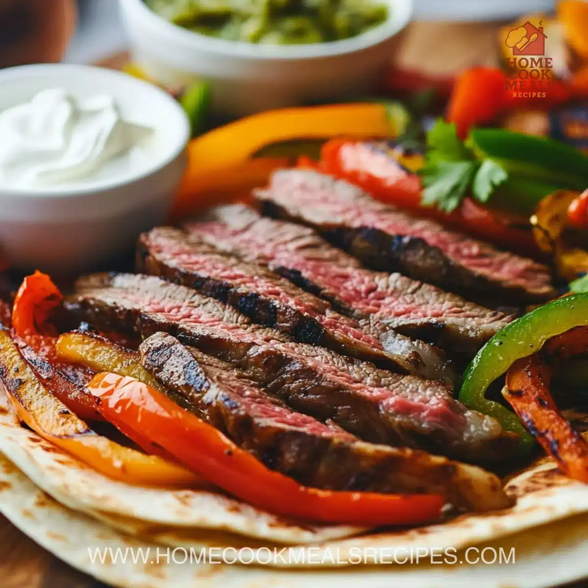 Blackstone Steak Fajitas