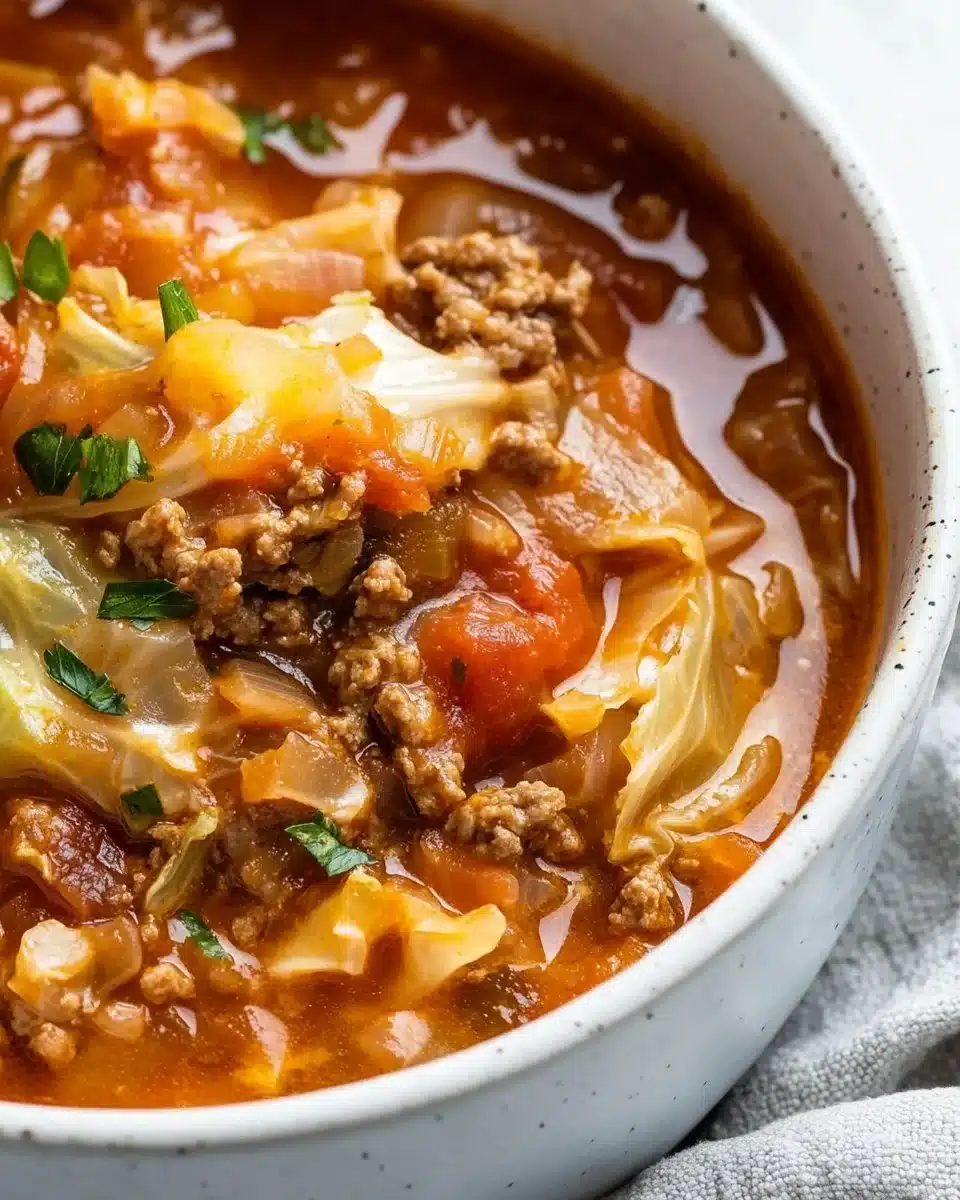 Cabbage Roll Soup