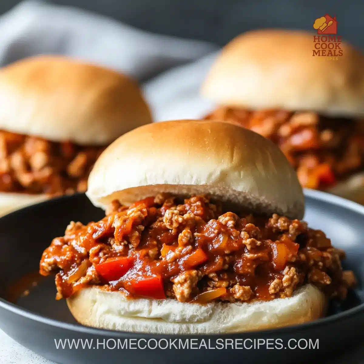 Cajun Chicken Sloppy Joes
