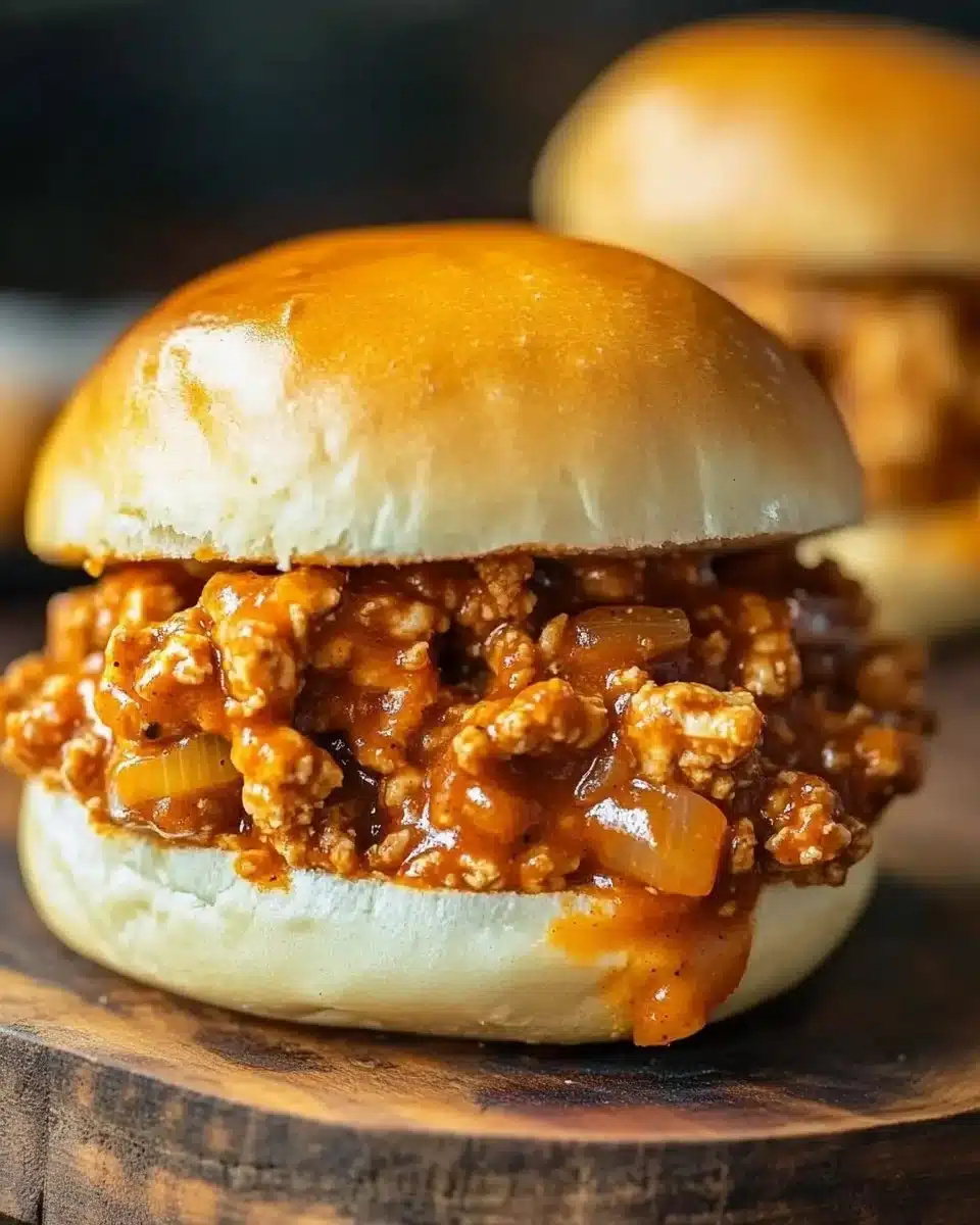Cajun Chicken Sloppy Joes