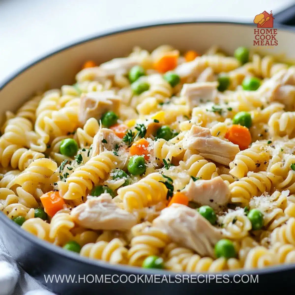 Classic Chicken Pot Pie Pasta