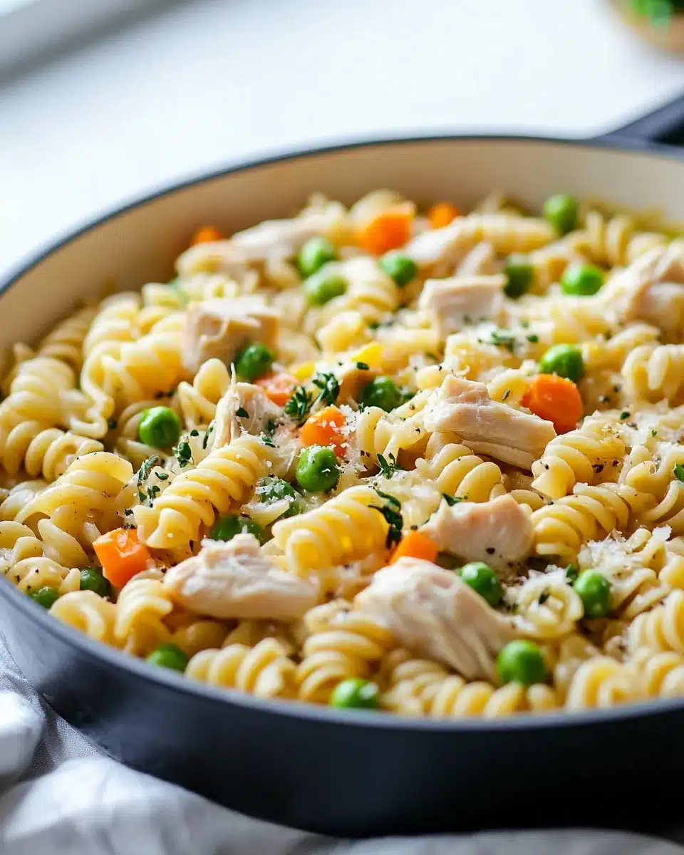 Classic Chicken Pot Pie Pasta
