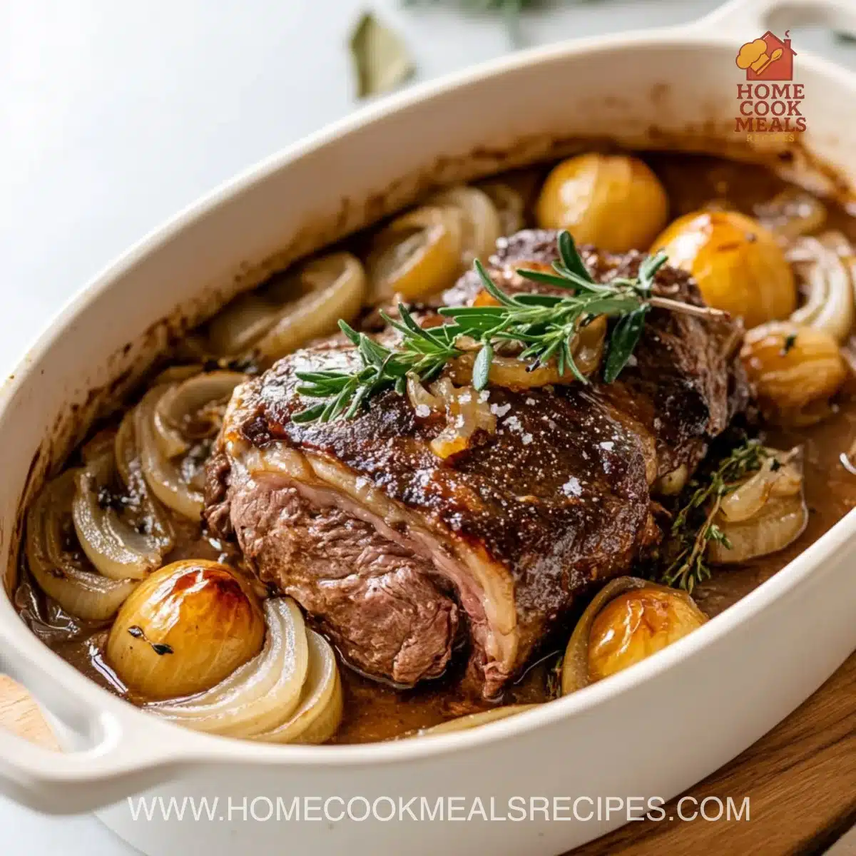 Comforting French Onion Pot Roast - theamazingfood