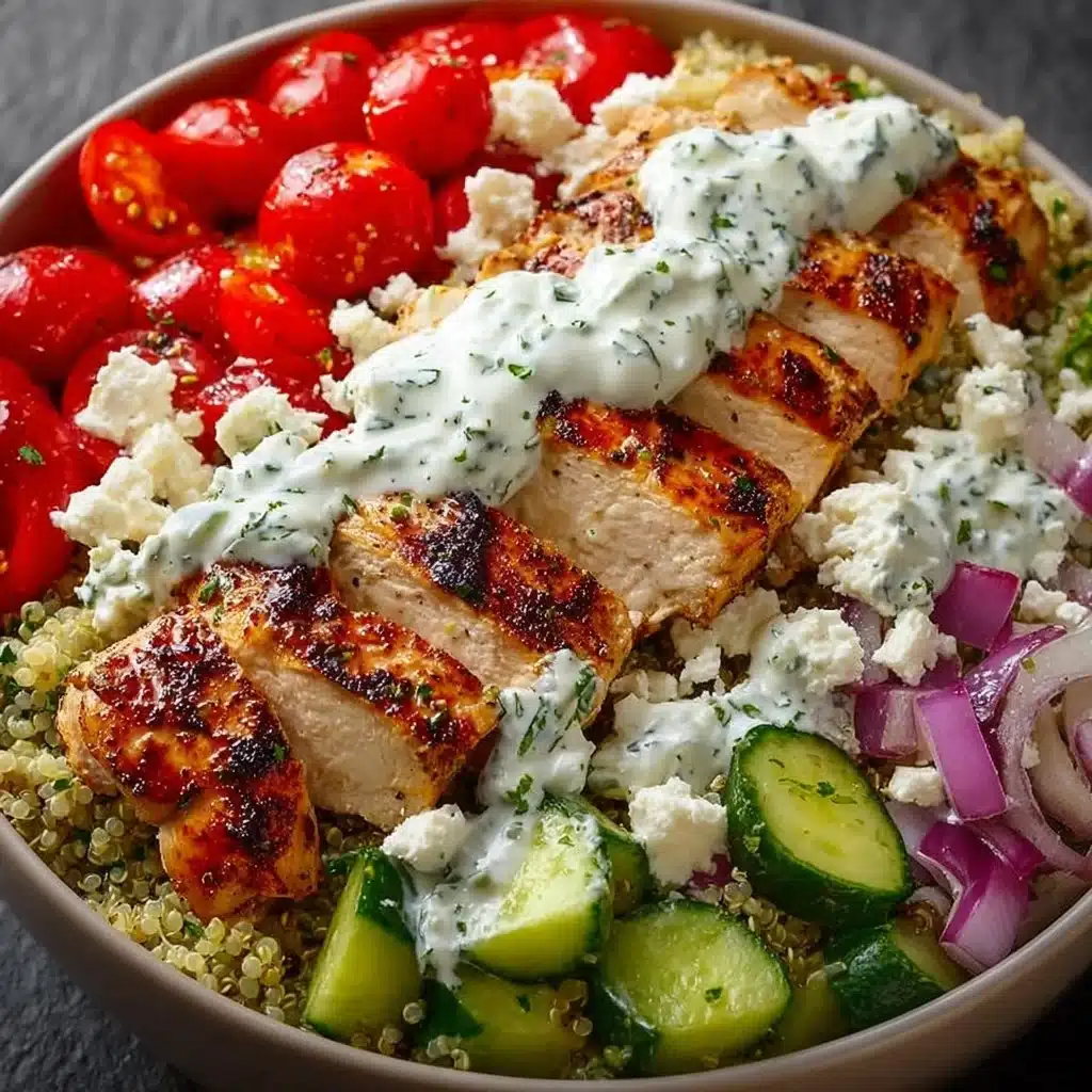 Greek Chicken Bowls