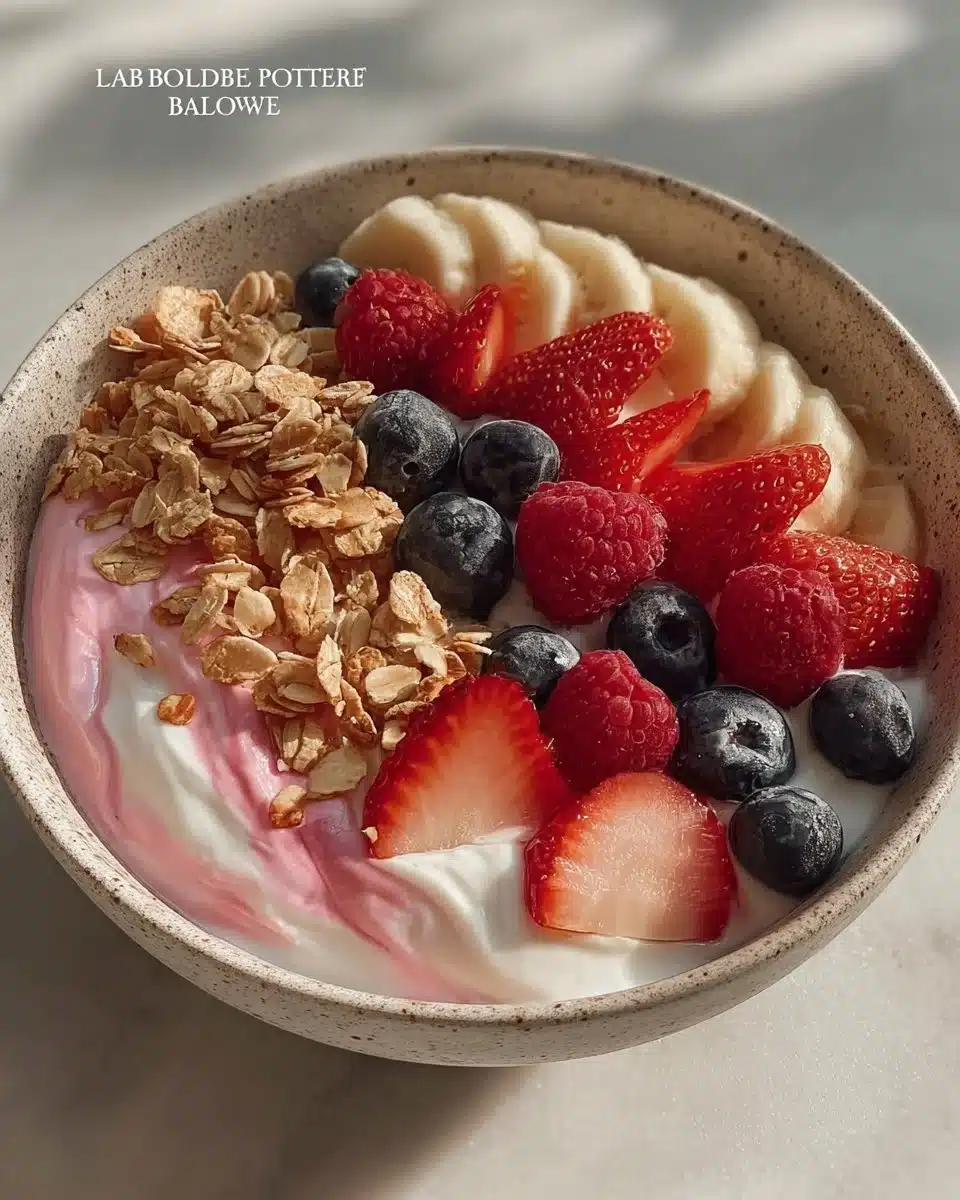 Healthy Yogurt Bowl