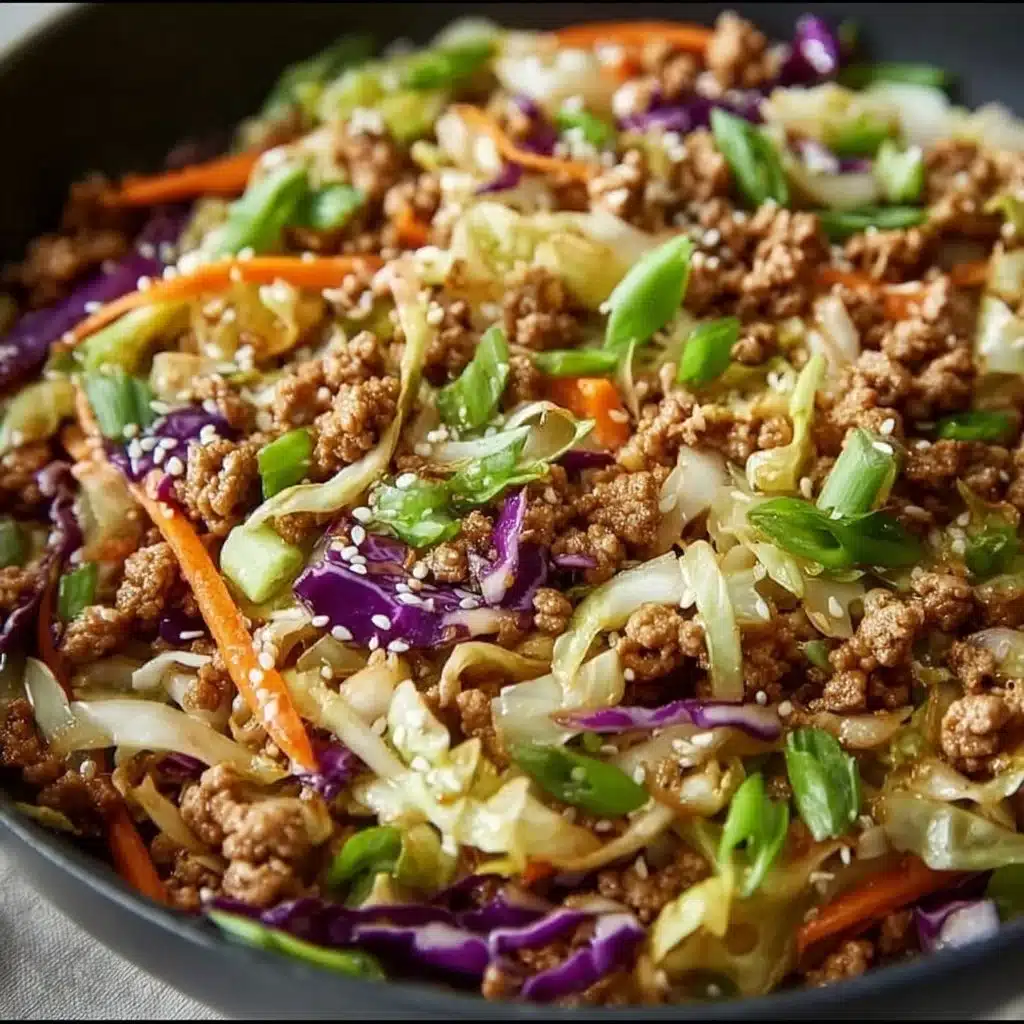 High Protein Egg Roll in a Bowl