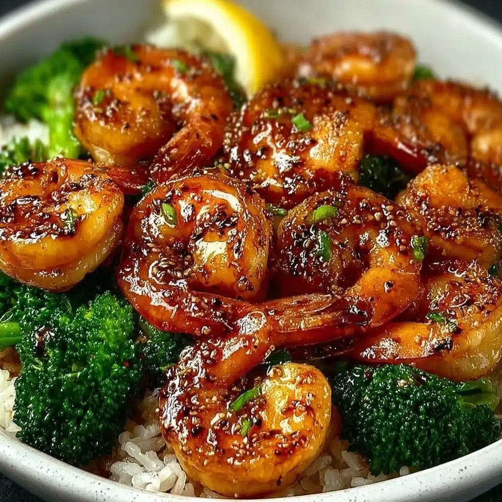 High-Protein Honey Garlic Shrimp