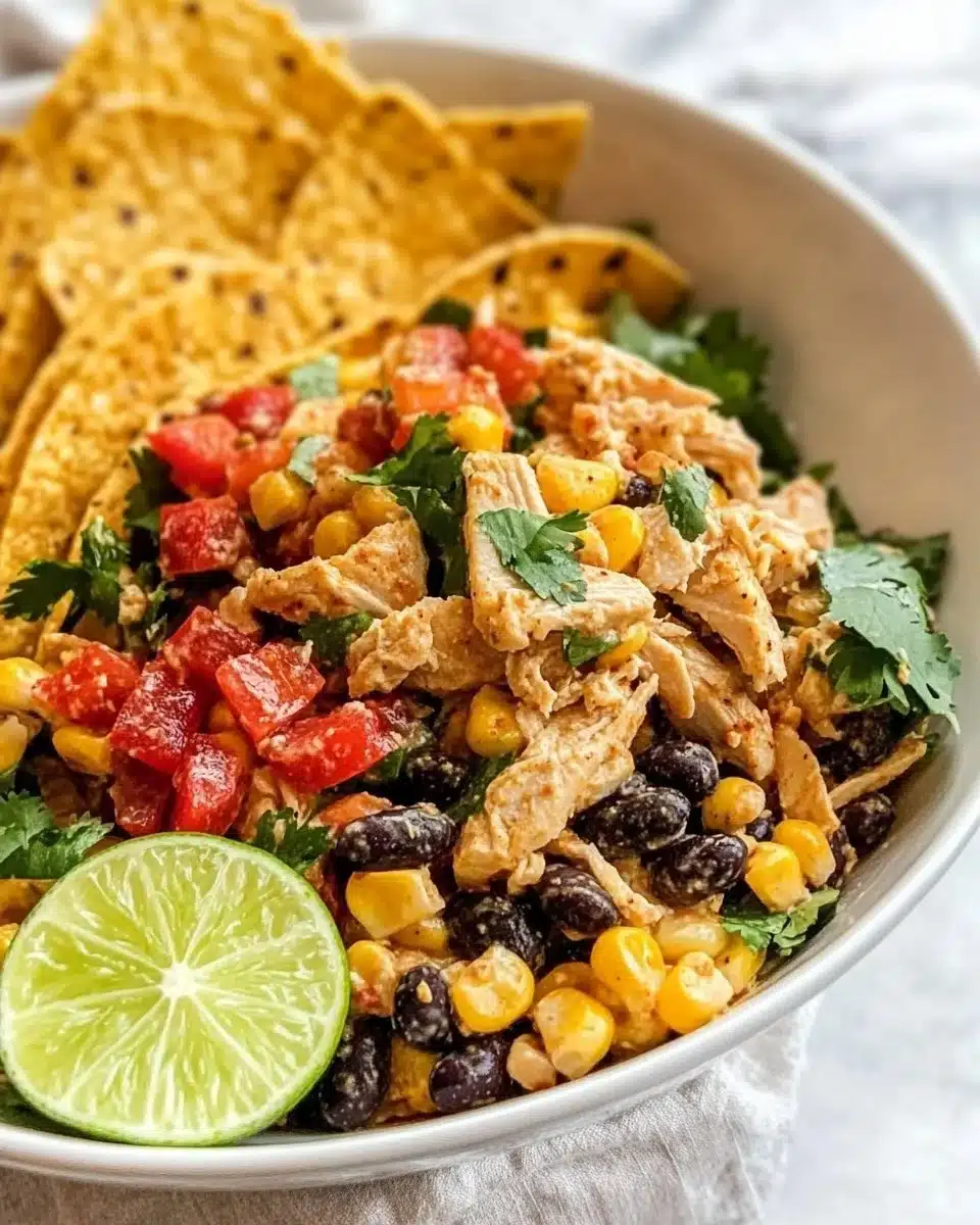 High-Protein Southwest Chicken Salad