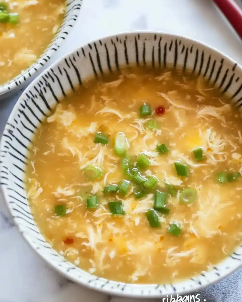 Homemade Egg Drop Soup (Keto & Gluten Free)