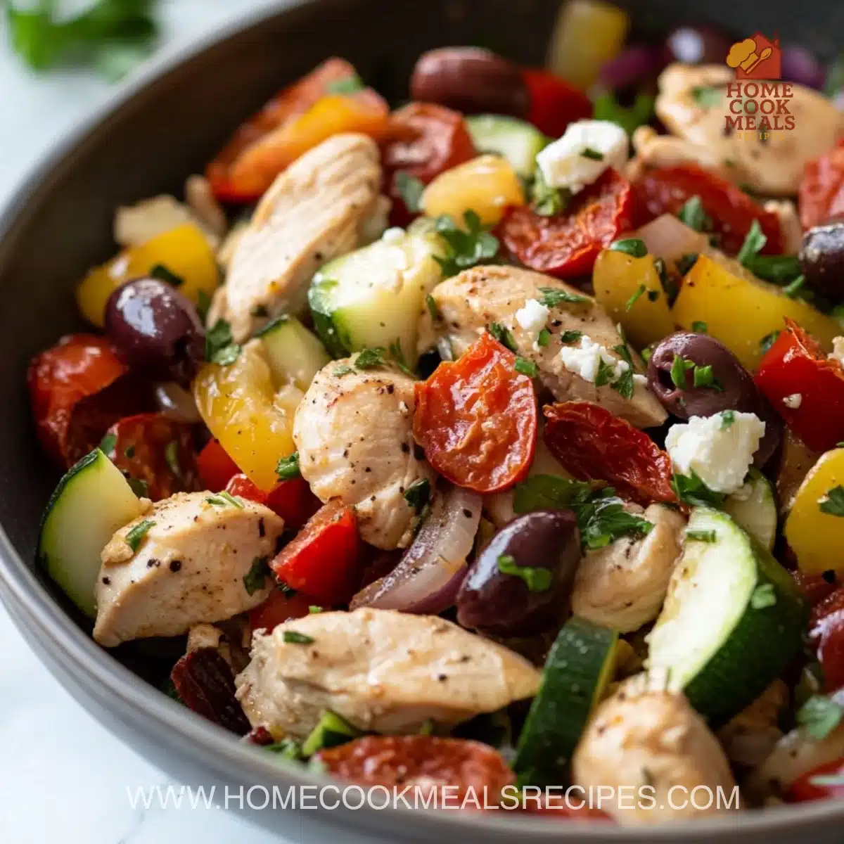 Mediterranean Chicken Stir Fry Recipe