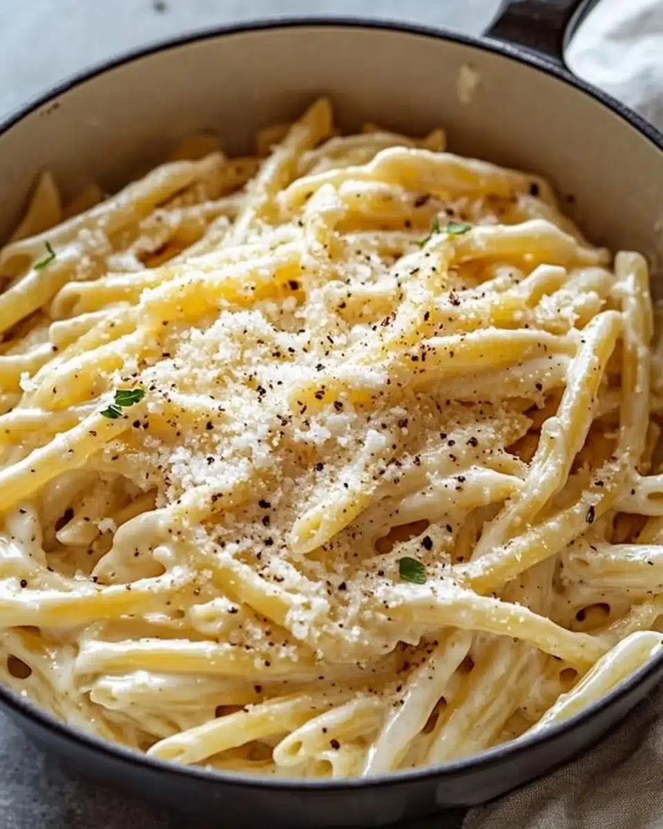 One Pot Creamy Garlic Pasta
