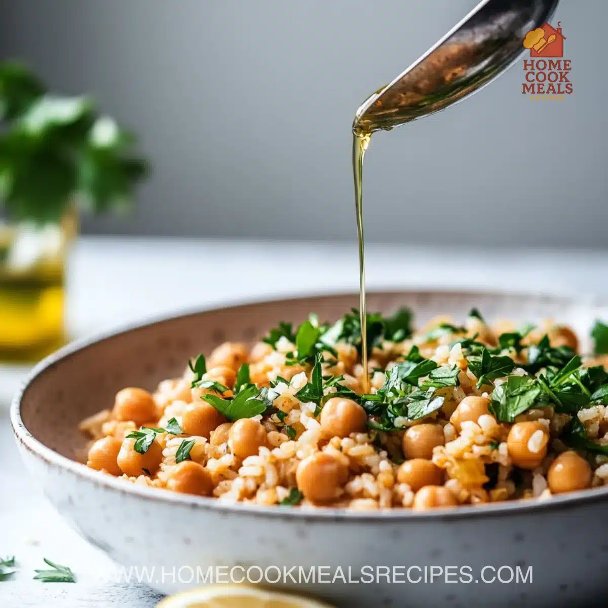 Wholesome Mediterranean Rice and Beans