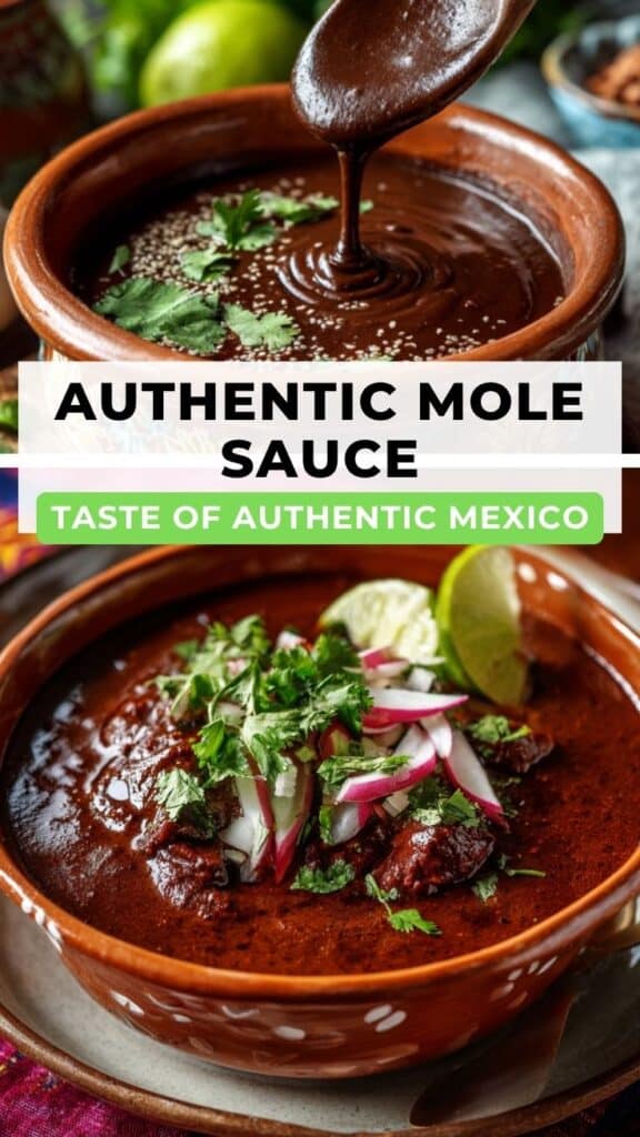 Black and Orange Winter Comfort Food Pinterest Pin 1