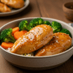 Honey Garlic Chicken Breasts