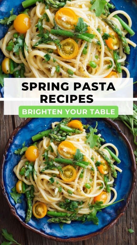 Spring Pasta to Brighten Your Table