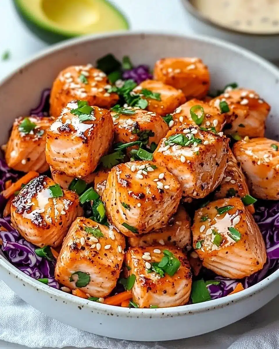 Bang Bang Salmon Bites 8 Bang Bang Salmon Bites