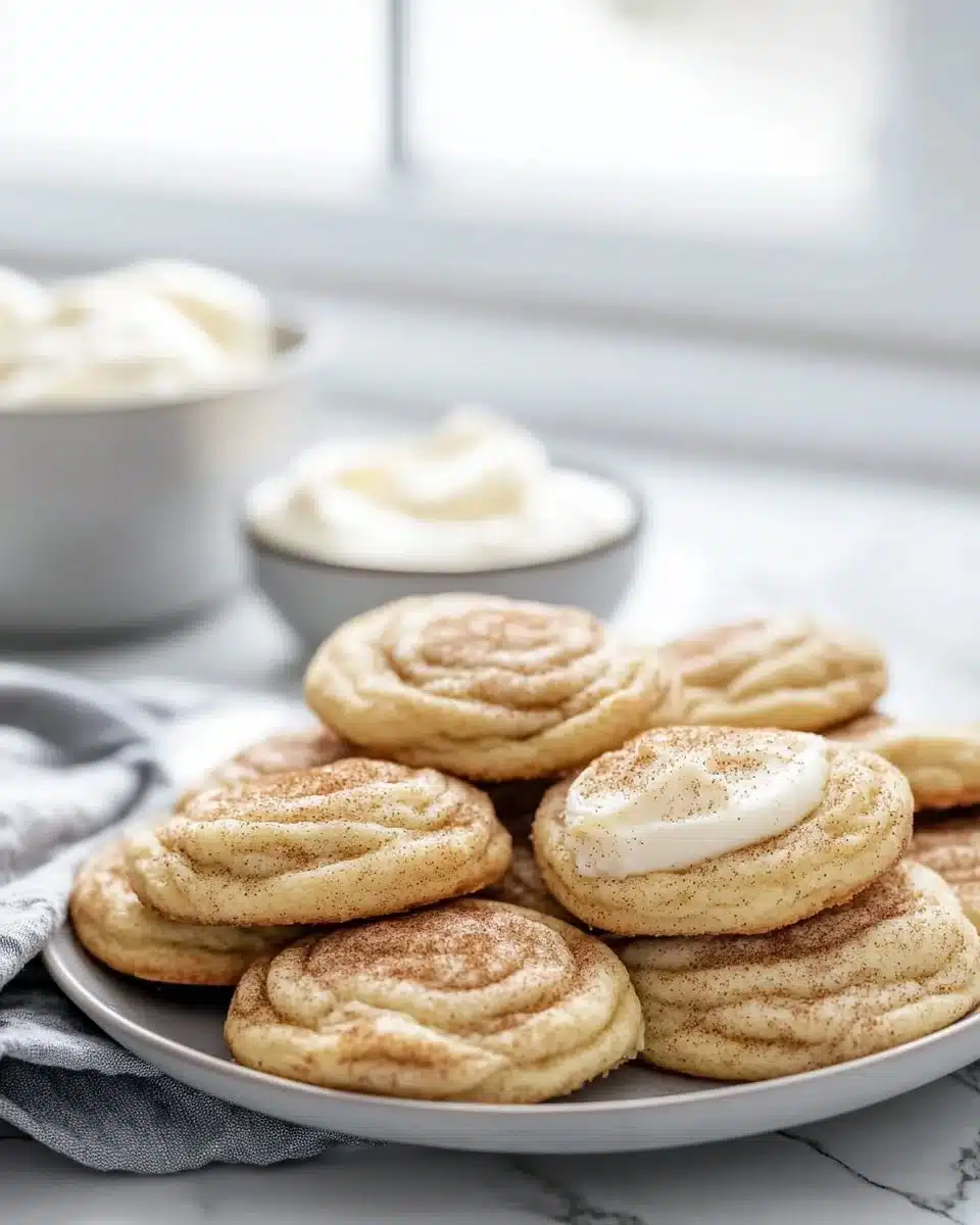 Crumbl Copycat Snickerdoodle Cookies