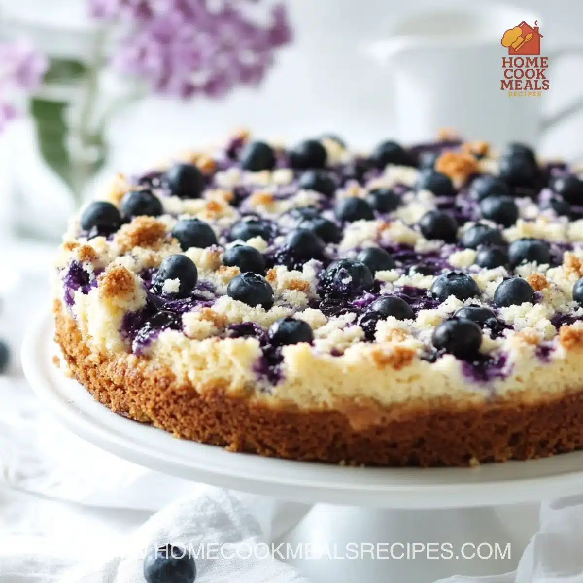 Blueberry Cream Cheese Coffee Cake Recipe