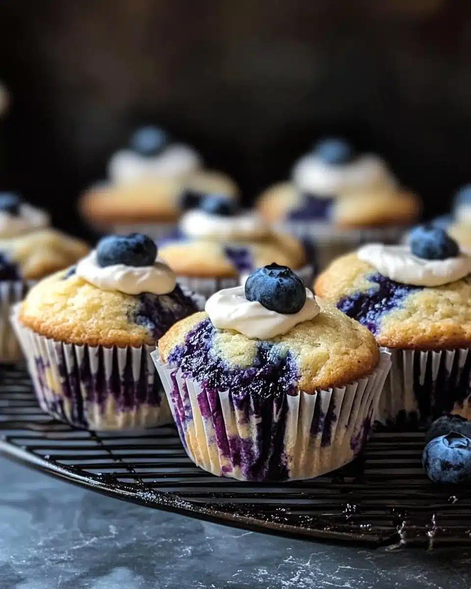 Blueberry Cream Cheese Muffins Recipe