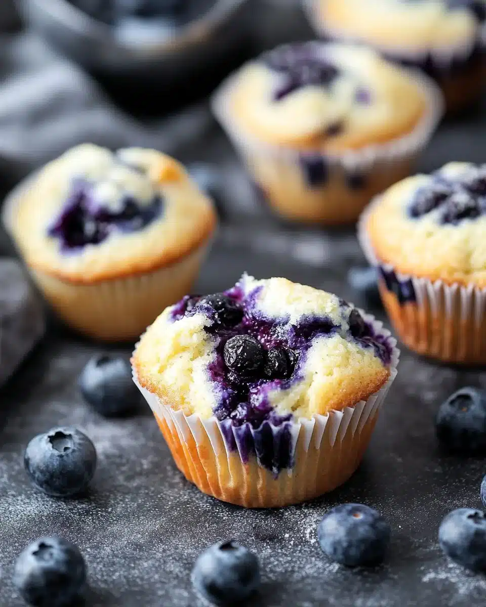 Blueberry Cream Cheese Muffins Recipe