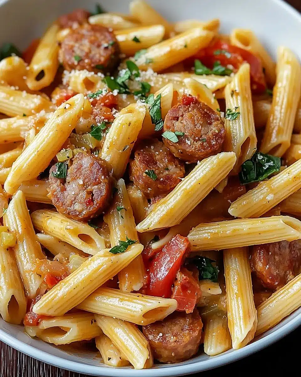 Cajun Sausage Pasta 8 Cajun Sausage Pasta