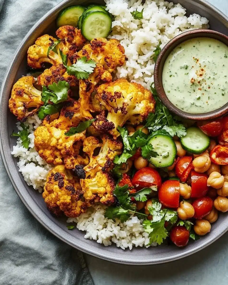 Cauliflower Shawarma Bowls